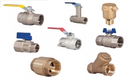 Pirinç Vana ve Ek Parçalar